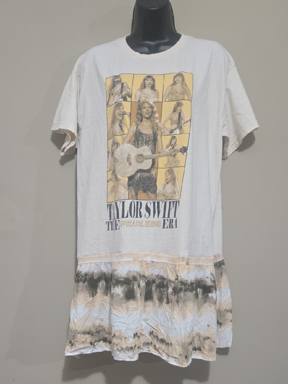 Upcycled T-shirt Dress